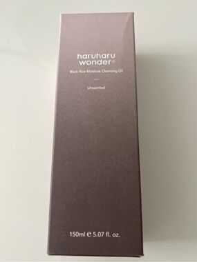 Haruharu Wonder Black Rice Moisture Cleansing Oil Unscented
